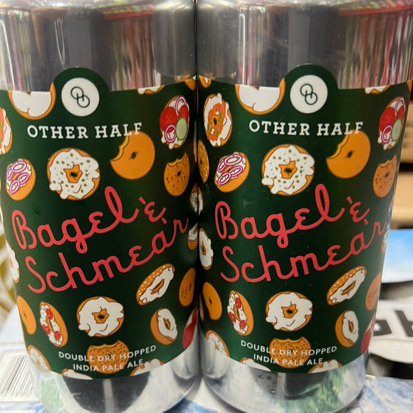 Other Half Bagel and Schmear DDH IPA 4x 16oz Cans