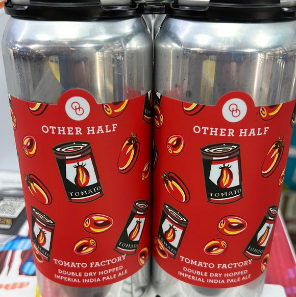 (Other Half Tomato Factory DDH Imperial IPA 4 x 16 Oz Can