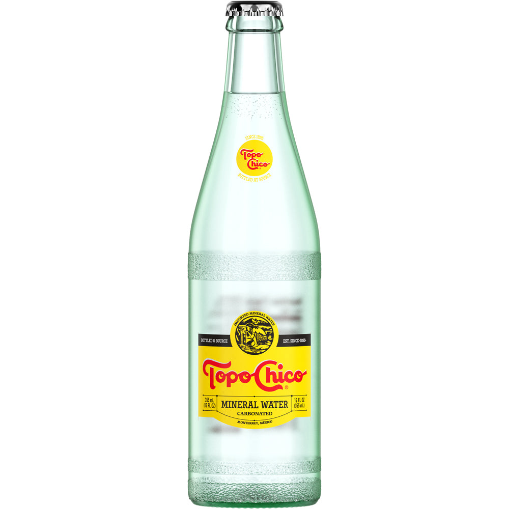 Topo Chico Topo Chico Mineral Water Glass Bottles, 12 fl. oz., 12 Pack  2113605046 - The Home Depot