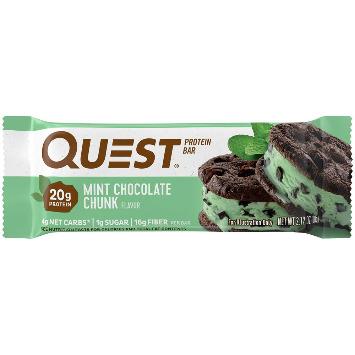 Quest Bar - 6 Pack - Mint Chocolate Chunk - Earth's Basket