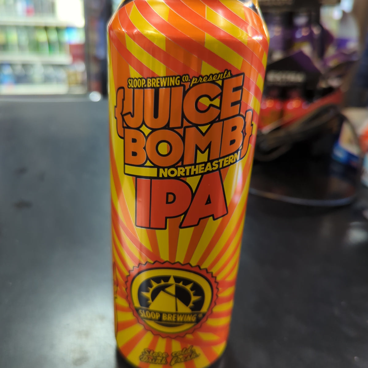 Sloop brewing juice bomb ipa 19.2 oz can Park Slope Beer Store