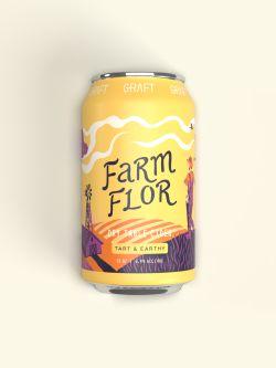 Graft Cider Farm Flor 4x 12oz Cans - Earth's Basket