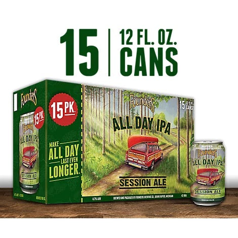 Founders All Day IPA 15 x 12 Oz Can