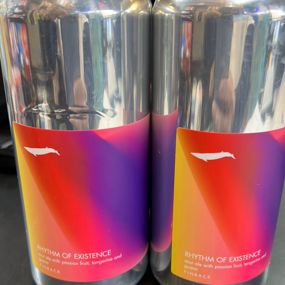 Finback  Rhythm of Existence sour ale with passion fruit 4x 16oz Cans
