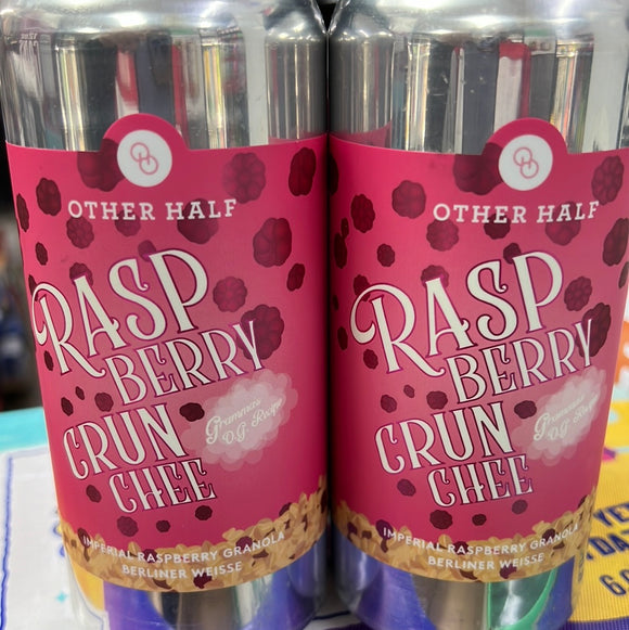 Other Half Raspberry crunchee  Imperial  4x 16oz Cans