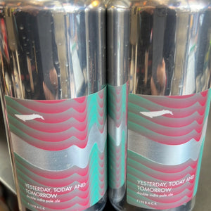 Finback yesterday Today and Tomorrow Double IPA 4x 16oz Cans
