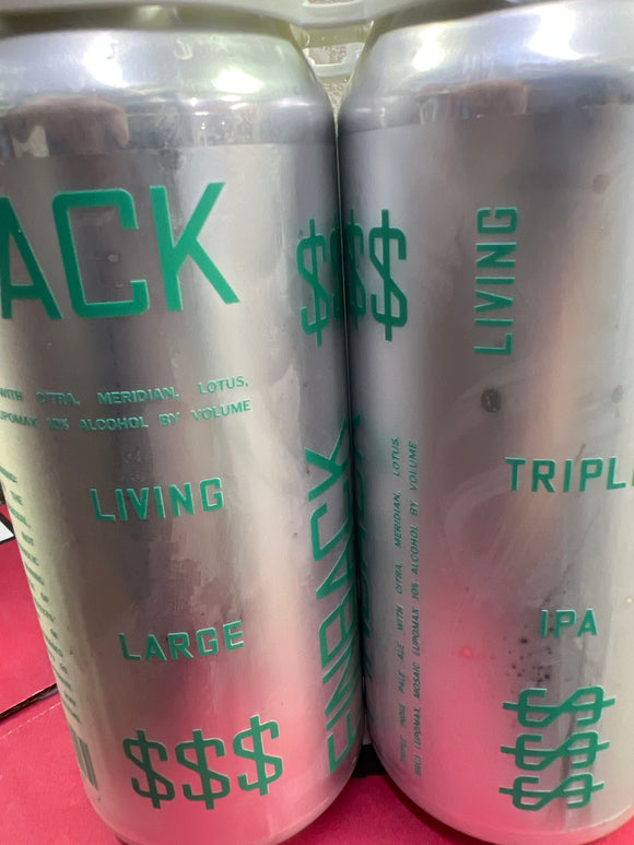 Finback Living Large Triple IPA 4x 16oz Cans