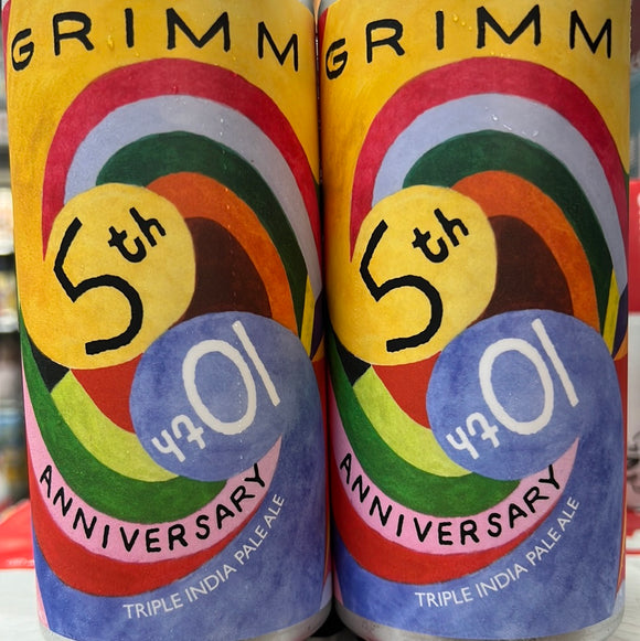 Grimm Anniversary Triple IPA 4 Pk 16 Oz Can