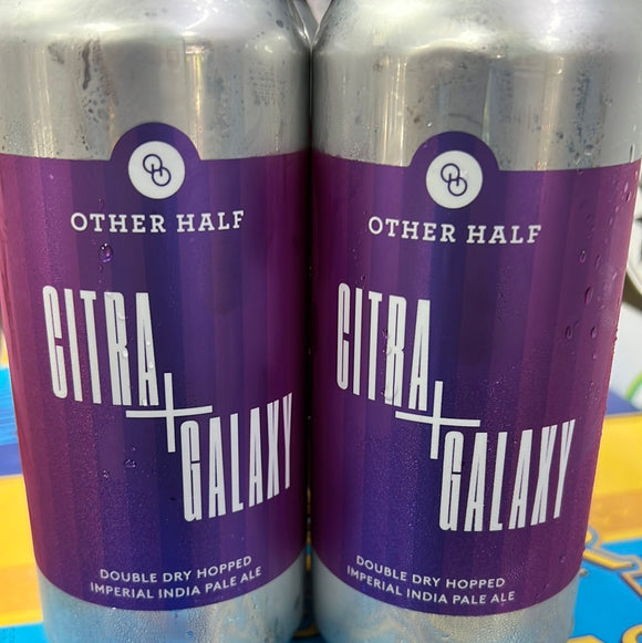 Other Half Citra Galaxy imperial DDH IPA 4x 16oz Cans