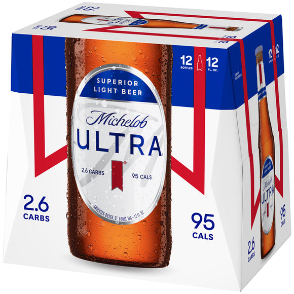 Michelob Ultra® Light Beer, 12 Pack 12 fl. oz. Bottles