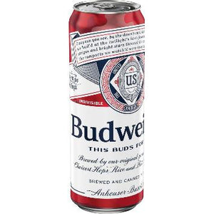 Budweiser® Beer, 25 fl. oz. Can - Earth's Basket