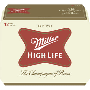 Miller High Life, 12 Pack 12 fl. oz. Cans