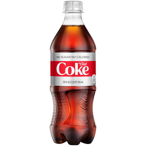Coca Cola Diet-- 20 Oz Bottle - Earth's Basket