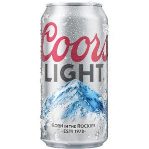 Coors Light 24 Oz Can - Earth's Basket