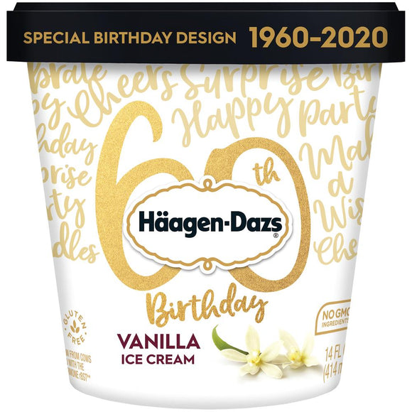 Haagen-Dazs Ice Cream - 14 oz -- Vanilla - Earth's Basket