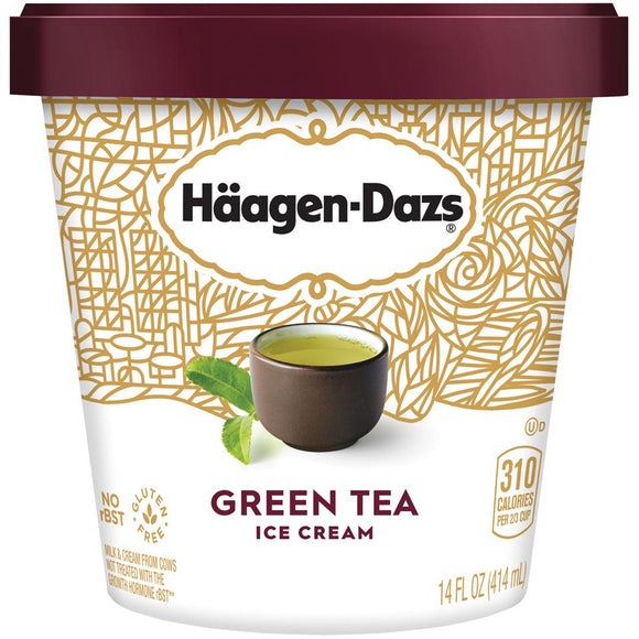 Haagen-Dazs Ice Cream - 14 oz -- Green Tea - Earth's Basket