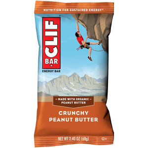 Cliff Bar 2.4 Oz -- 6 Pack -- Crunchy Peanut Butter - Earth's Basket