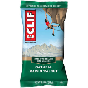 Cliff Bar 2.4 Oz -- 6 Pack -- Oatmeal Raisin Walnut - Earth's Basket
