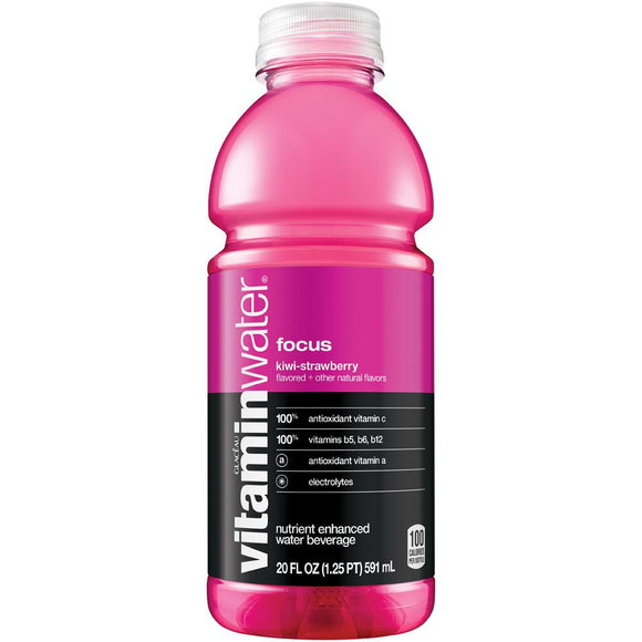 Vitamin Water Focus 20oz Bottle - Earth's Basket