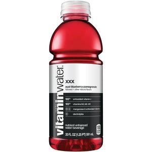 Vitamin Water XXX 20oz Bottle - Earth's Basket