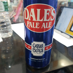 Dale's pale ale Oskar blues 19.2 oz can
