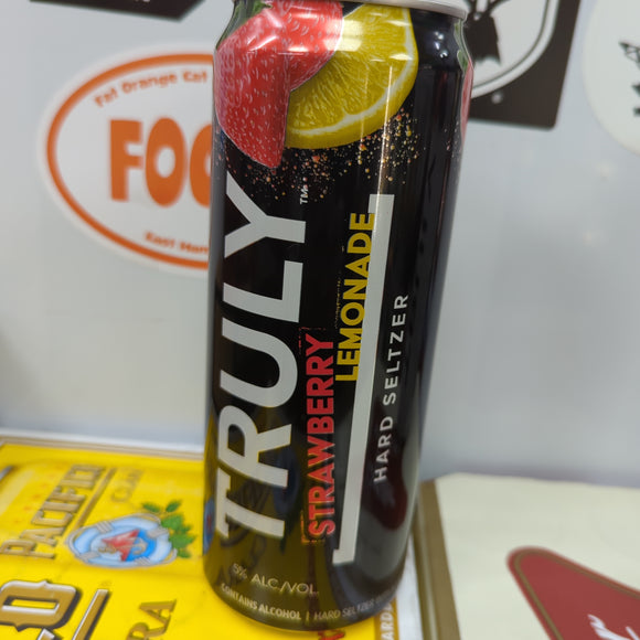 Truly strawberry lemonade 24 oz can