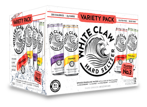 White Claw Hard Seltzer Variety Pack Flavor Collection No. 3