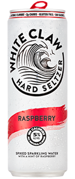 White Claw Raspberry Hard Seltzer - Earth's Basket