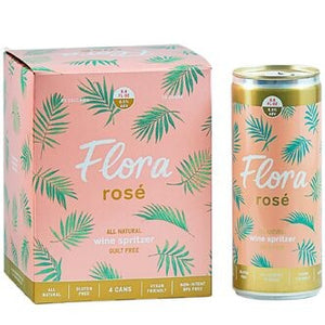 Flora Rose Wine Spritzer 4x 12oz Cans