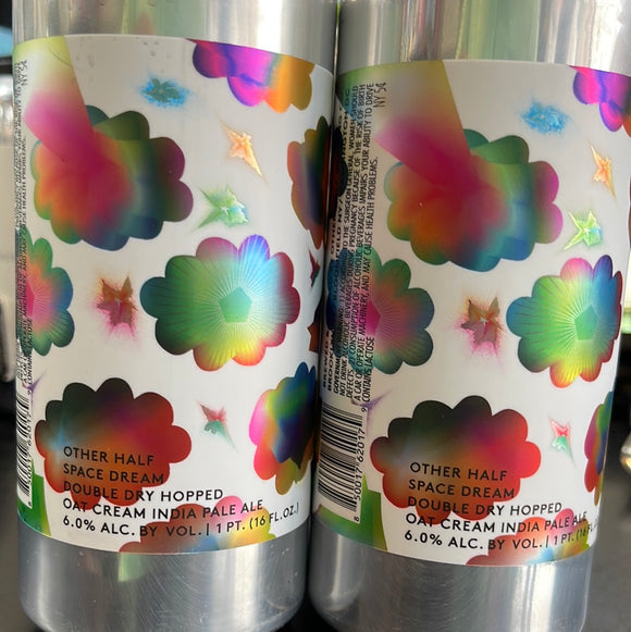 Other Half Space Dream  DDH Oat Cream IPA 4x 16oz Cans