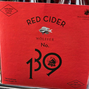 Wolffer Estate Dry Red Cider 4 x 355 ML Bottles