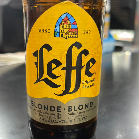 Leffe Blonda Blond 6 pk 12 Oz bottle
