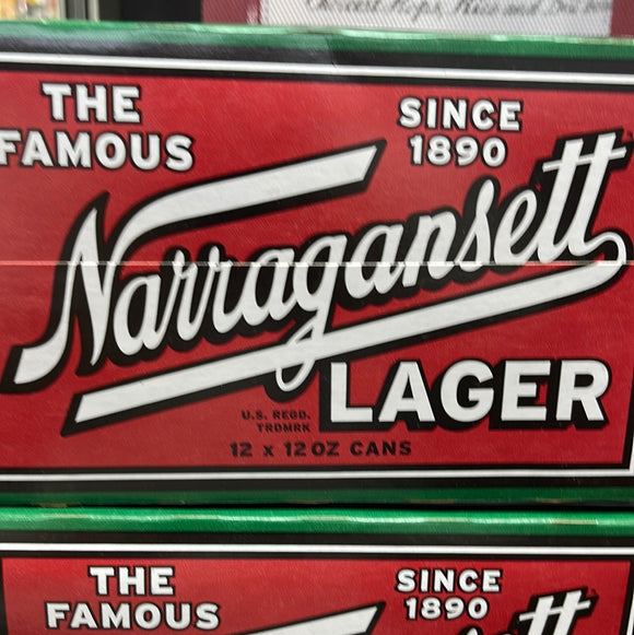 Narragansett Lager 6 pk 12 Oz can