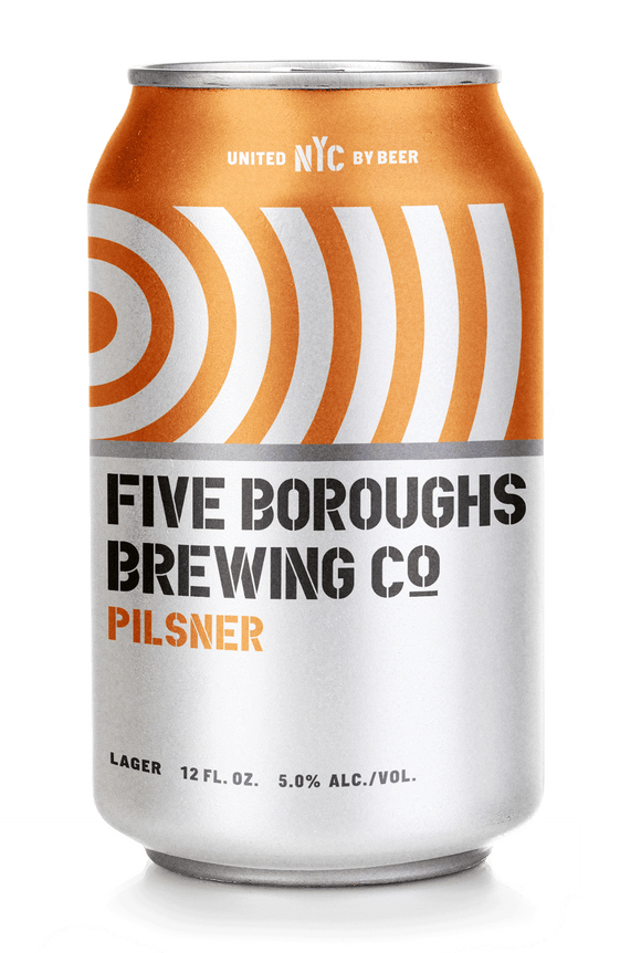 Five Boroughs Brewing Pilsner 6x 12oz Cans