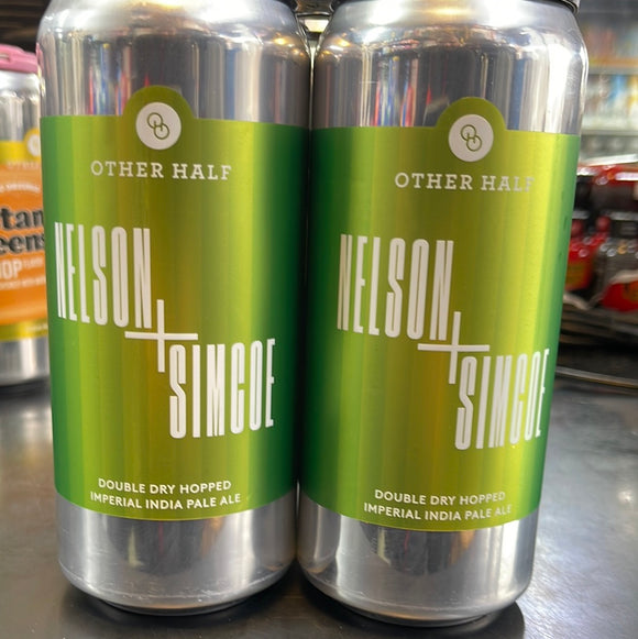 Other Half Nelson + Simcoe DDH Imperial IPA 4x 16oz Cans