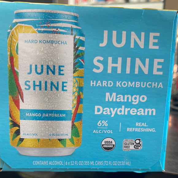 JuneShine Mango Daydream 6x 12oz Cans