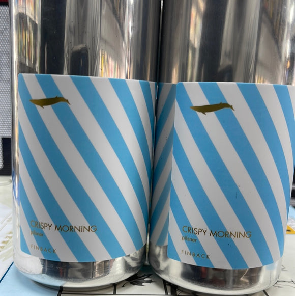 Finback Crispy Morning Pilsner 4x 16oz Cans